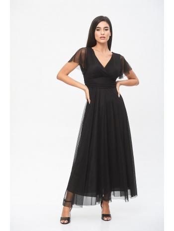 φορεμα μακρυ κρουαζε μαύρο σε προσφορά