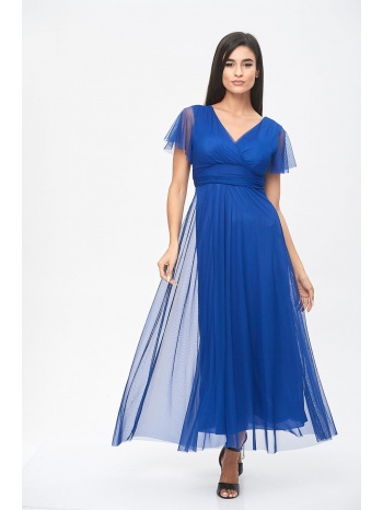 φορεμα μακρυ κρουαζε μπλε ρουά σε προσφορά