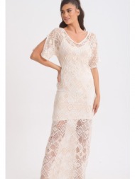 φορεμα μακρυ δαντελα ...