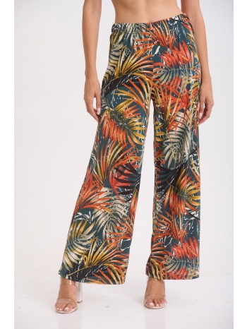 παντελονα εμπριμε με λαστιχο πορτοκαλί σε προσφορά