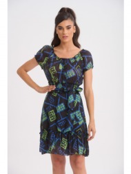 φορεμα εμπριμε κοντο με ...