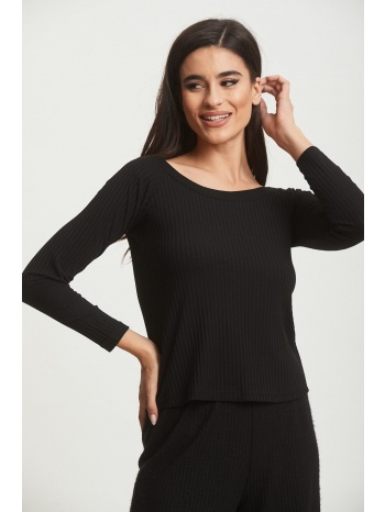 μπλουζα ριπ εξω ωμους μαυρο mαύρο σε προσφορά