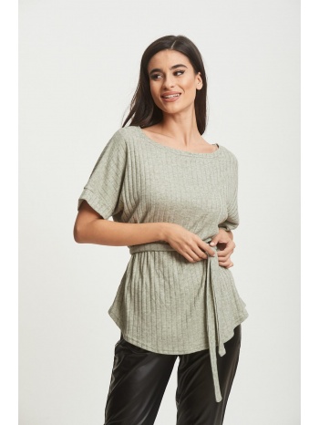 μπλουζα με ζωνη ριπ μεντα μέντα σε προσφορά