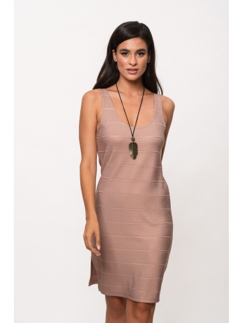 φορεμα αμανικο μπεζ σε προσφορά