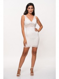 φορεμα κοντο με δαντελα σιέλ