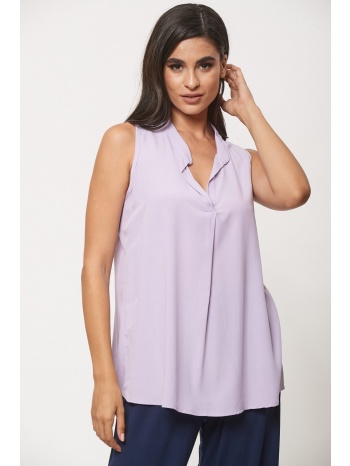 πουκαμισα αμανικη λιλά σε προσφορά