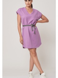 φορεμα φουτερ με ζωνη ...