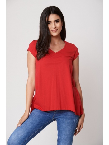 μπλουζα βε κοκκινη kόκκινο σε προσφορά