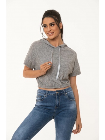 μπλουζα πετσετε κοντη γκρι γκρι σε προσφορά