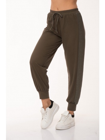 παντελονι με λαστιχο και φασα χακι χάκι σε προσφορά