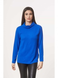 μπλουζα με γιακα μπλέ