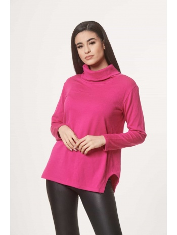 μπλουζα με γιακα ροζ ρόζ σε προσφορά