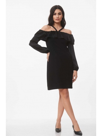 φορεμα εξω ωμοι μαυρο mαύρο σε προσφορά