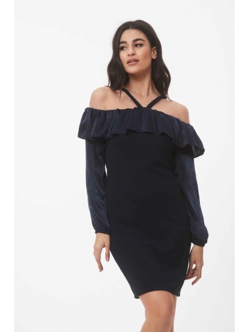 φορεμα εξω ωμοι μπλε μπλε σε προσφορά