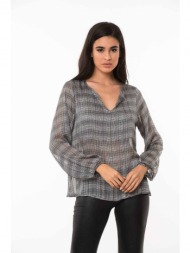 μπλουζα καρο με βε ...