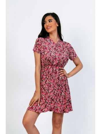 φορεμα εμπριμε κρουαζε ροζ σε προσφορά