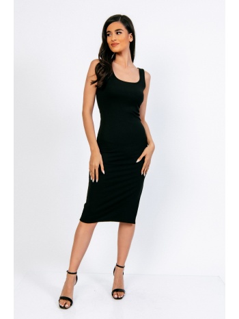 φορεμα ριπ με ανοιγμα μαύρο
