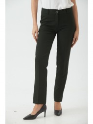 παντελονι υφασματινο με κουμπι χακι χακί