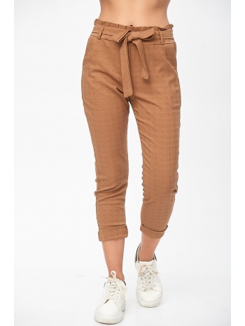 παντελονι με ζωνη καφέ σε προσφορά