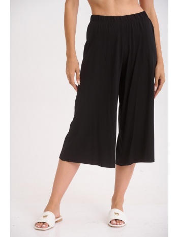 παντελονι καπρι μαύρο σε προσφορά