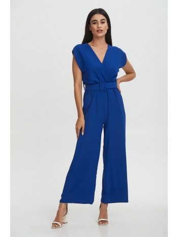 φορμα ολοσωμη με ζωνη μπλε ρουά σε προσφορά