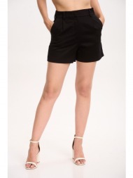 σορτς με πιετα μαύρο