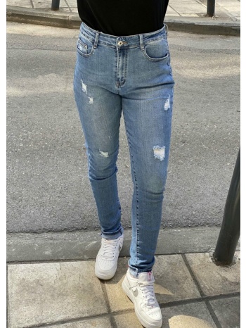 παντελονι τζιν ελαστικο μπλε σε προσφορά