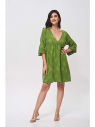 φορεμα boho πράσινο