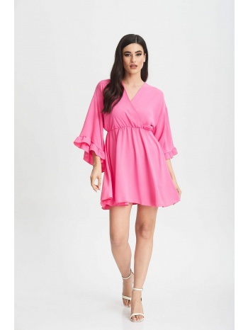 φορεμα κρουαζε ροζ ρόζ σε προσφορά