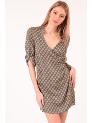 φορεμα κρουαμε με κουμπι ...