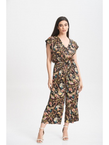 φορμα ολοσωμη σατεν εμπριμε εμπριμέ μαύρο σε προσφορά