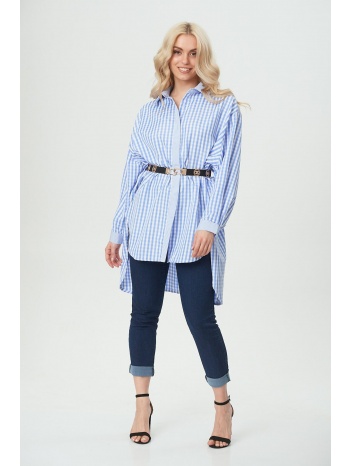 πουκαμισα καρο γαλαζιο γαλάζιο σε προσφορά