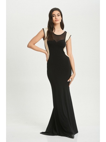 φορεμα μαξι αμανικο μαύρο σε προσφορά