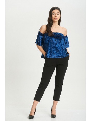 μπλουζα τοπ στραπλες μπλε σε προσφορά