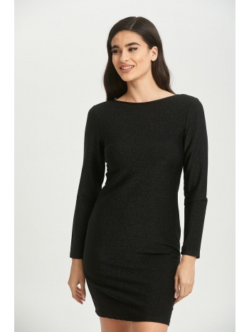 φορεμα κοντο lurex μαύρο σε προσφορά