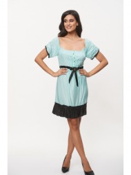 φορεμα με σουρες σιελ ...