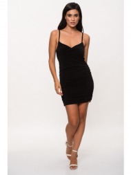 φορεμα κοντο με σουρες ...