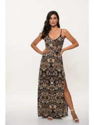 φορεμα μακρυ με τιραντα ...