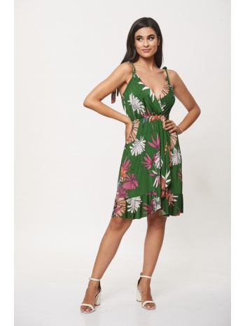 φορεμα εμπριμε κοντο πράσινο σε προσφορά