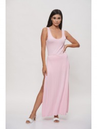 φορεμα μακρυ ρόζ