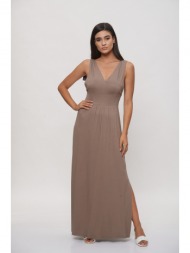 φορεμα μακρυ λαδι λαδί