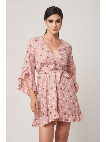 φορεμα κρουαζε ροζ ρόζ σε προσφορά