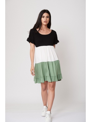 φορεμα τριχρωμο βεραμαν βεραμάν σε προσφορά