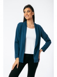 σακακι με τσεπες πετρόλ