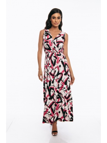 φορεμα μακρυ κρουαζε αμανικο άσπρο σε προσφορά