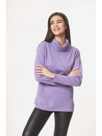 μπλουζα με γιακα μοβ μόβ σε προσφορά