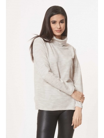 μπλουζα με γιακα εκρου εκρού σε προσφορά