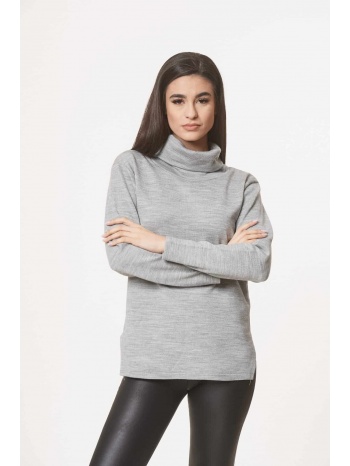 μπλουζα με γιακα γκρι γκρι σε προσφορά