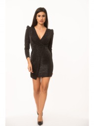 φορεμα κοντο λουρεξ μαύρο