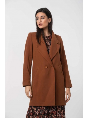 παλτο με κουμπια 3/4 ταμπά σε προσφορά